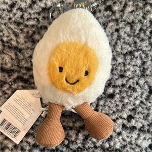 Jellycat Happy Boiled Egg Bag Charm- RETIRED